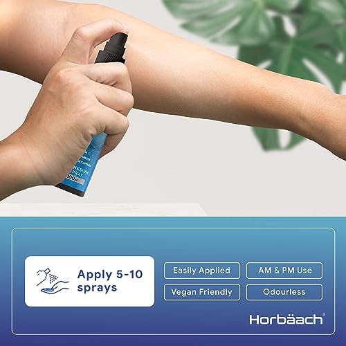 Magnesium Spray for Restless Legs, Muscles, Sleep | 100ml | Magnesium Chloride Oil