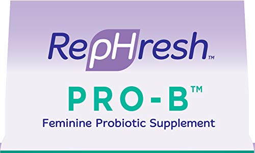NEW RepHresh Pro-B Feminine Probiotic Supplement Non- Dairy Formula/Vegetarian Capsule, 28ct