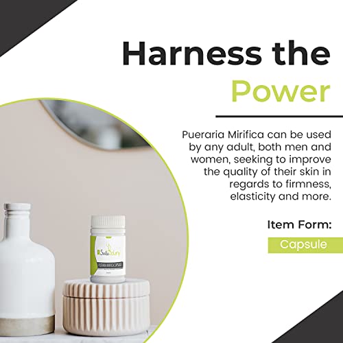 Swiss Botany Organic Pueraria Mirifica Breast Enhancement Pills for Women