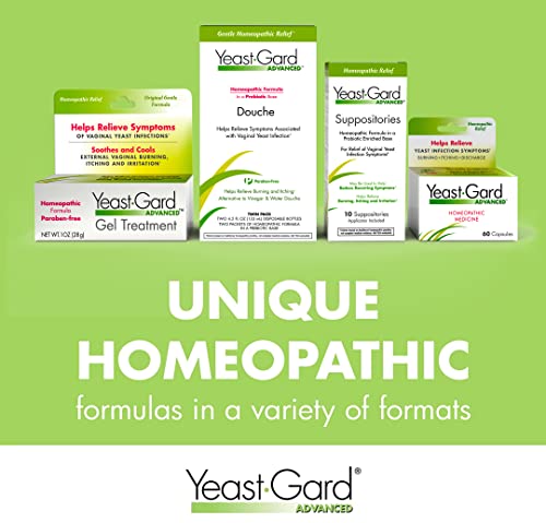 Yeast-Gard Homeopathic Formula Gel Soothes & Cools - 1 Ounce