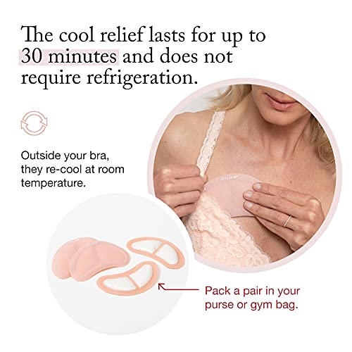 Joylux coldHER 80 Bra Inserts | Menopause Relief | Hot Flash Relief | Menopause Support, 80 Degrees