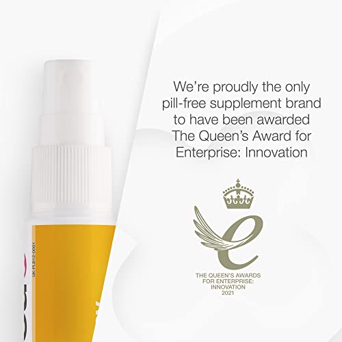 BetterYou Boost Vitamin B12 Daily Oral Spray, Pill-free Vitamin B12 Supplement for Energy