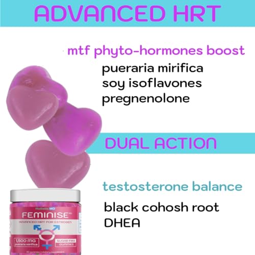 Holistic MD HRT for Transgender MTF Hormones pueraria mirifica 1,500 mg - Breast for Women LGBT