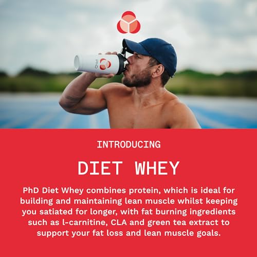 PhD Nutrition Diet Whey Low Calorie Protein Powder, Low Carb, High Protein Lean Matrix