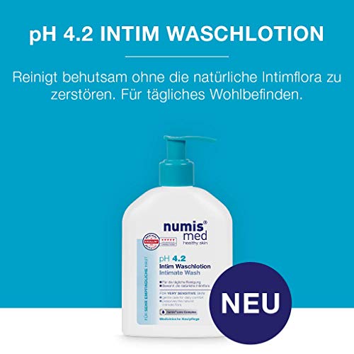 Numis Med Intimate Wash pH 4.2, Skin-Soothing pH Balance Feminine Wash for Every Woman