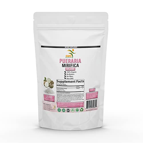 Potent Pueraria Mirifica White Kwao Krua Kao Powder, Promotes Natural Breast Enhancement
