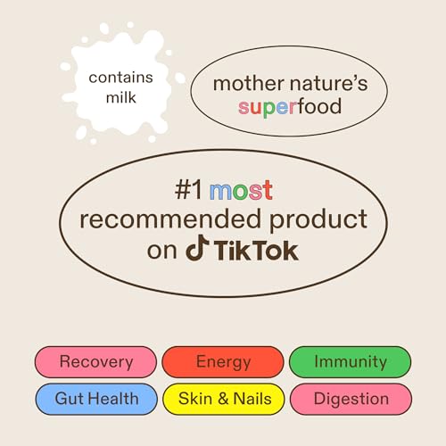 Colostrum Supplement for Gut Health, Hair Growth, Beauty and Immune Support