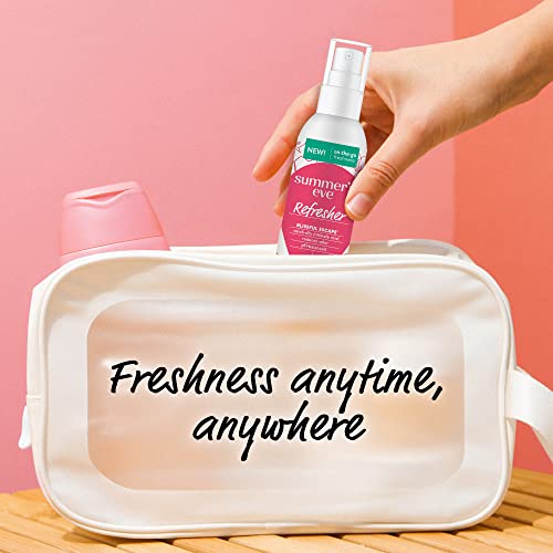 Summer's Eve Refresher Mist, Feminine Spray Reduces Odor, Blissful Escape, Body Spray for Women