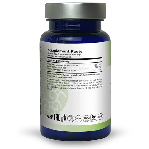 RaDoTech - Wild Yam Menopause Supplements for Women, Premenstrual and Menopause