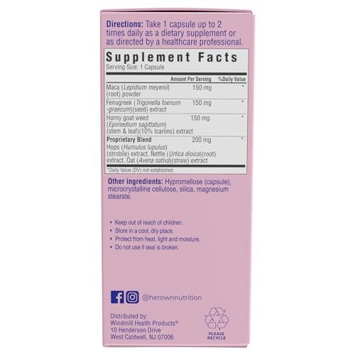 her own Passsion, Supports Libido Boost, Increases Arousal, Intimacy and Mood Support, Balances Hormones