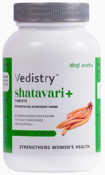 OTAA Vedistry Shatavari + with Piperine for Better Absorption | Balance Female Hormones