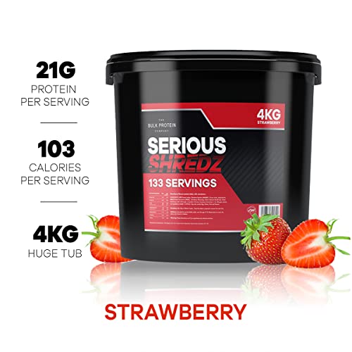 The Bulk Protein Company – Serious Shredz – Diet Whey Protein Powder – Contains L