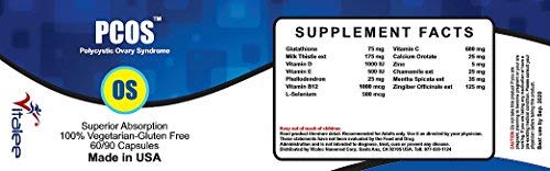 PCOS-Polycystic Ovarian- Estrogen and Progesterone Balance (Caps 60 ct)