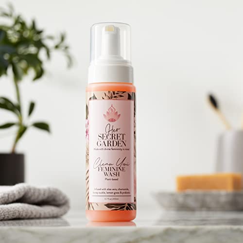 Her SECRET GARDEN - Clean Yoni - Feminine Wash, Gentle Cleanse, Remove Odor, Promotes Healthy pH