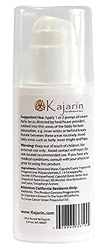 Kajarin 4 Balance Progesterone Cream for Women - Physician Formulated, Bio-Identical Progesterone