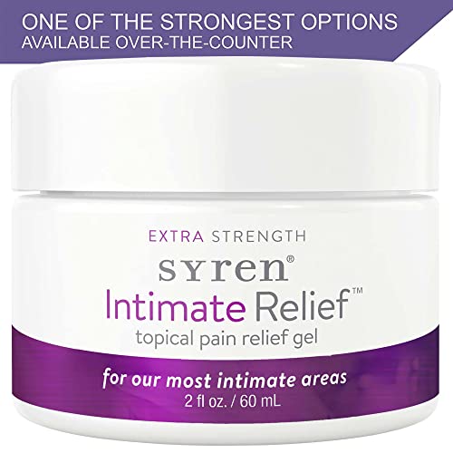 Syren Intimate Relief - Intimate Pain Relieving Gel - Relieves Vulva Pain, Throbbing, Spasms, Vaginal Dryness