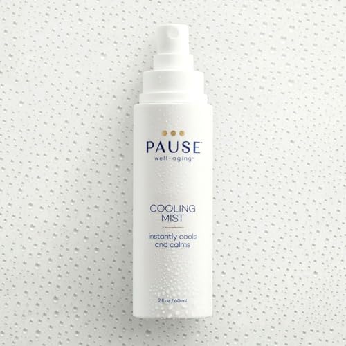 Pause Well Aging Cooling Mist | Calming Mist Spray for Cooling Skin & Stress Relief | Hot Flash Relief