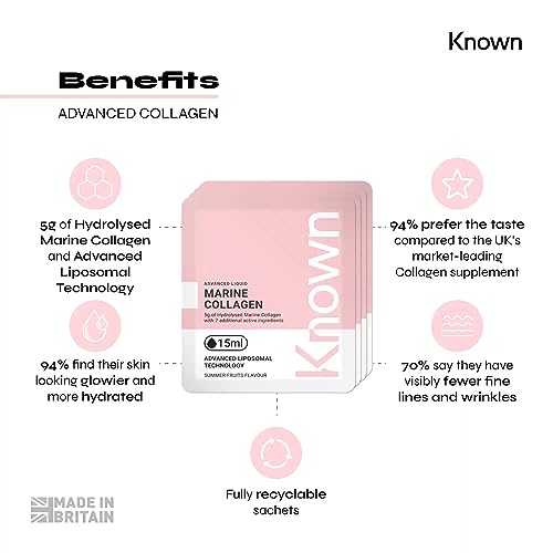 Advanced Collagen Supplement by Known Nutrition with Vitamin C | Liposomal Technology