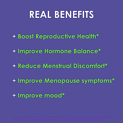 yhn Vitex Plus 650mg Chasteberry Supplement for Women - Support Fertility, Hormone Balance