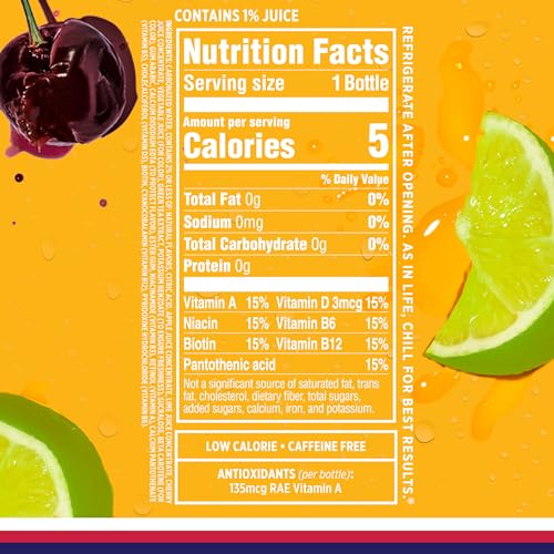 Sparkling Ice, Cherry Limeade Sparkling Water, Zero Sugar Flavored Water, with Vitamins