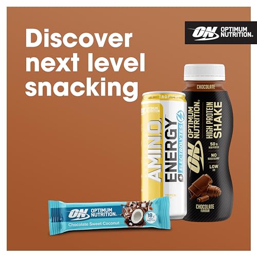 Optimum Nutrition High Protein Shake Bottles, Ready To Drink Healthy Snacks, No added