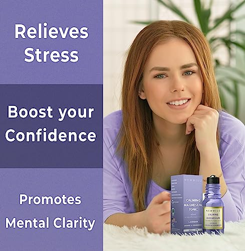 Calm Magnesium Roller Lavender Orange Cedarwood Essential Oil Roll On Calming Aromatherapy Self Care