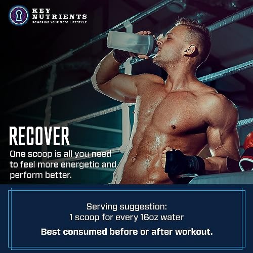 KEY NUTRIENTS Multivitamin Electrolytes Powder No Sugar - Tempting Blue Raspberry