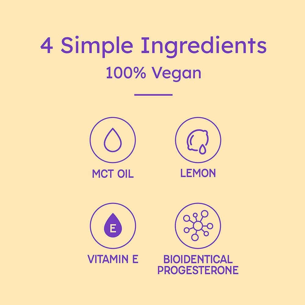 Proov Balancing Oil (Lemon) Plus Pro and Boost Supplements | Support Your Body's Natural Progesterone