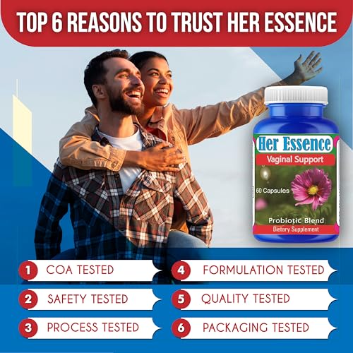 Her Essence Womens Probiotic for Gut Health, Prebiotics and Probiotics