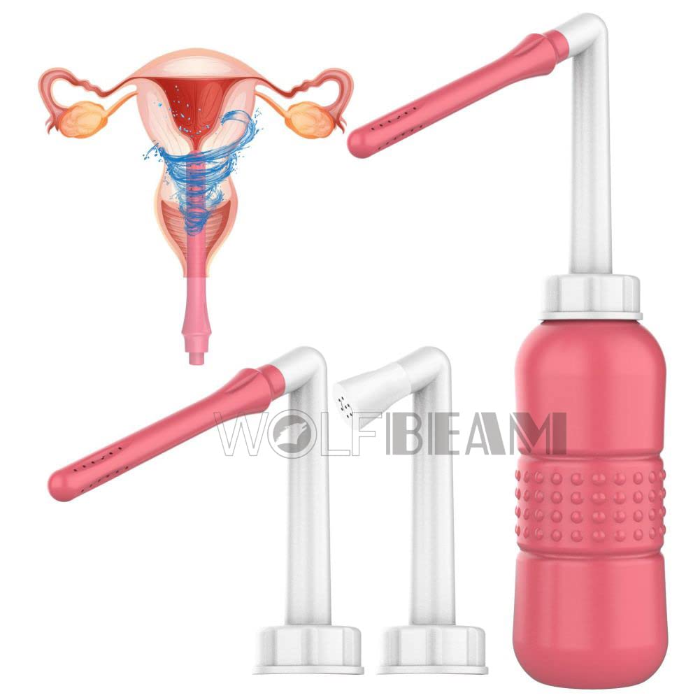 Wolfbeam 2IN1 Portable Hand-held Vulva and Anus Cleaner and Personal Health Vaginal Washing