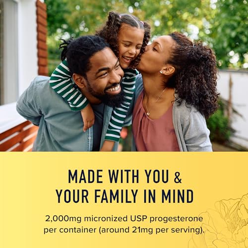 Progesterone Cream for Women Bioidentical 2000mg | From Wild Yam, Dermatologist-Tested