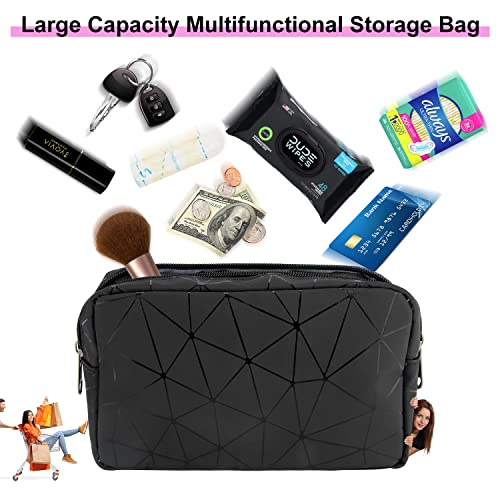 SIDESUGAR PU Leather Sanitary Napkin Storage Bag Small Make Up Bag Travel Cosmetic Bag Menstrual