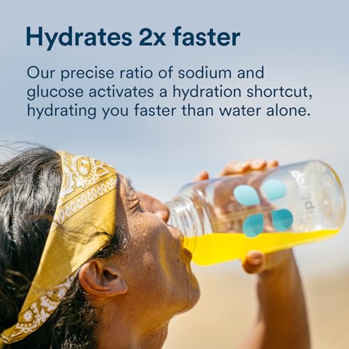 DripDrop Hydration - Electrolyte Powder Packets - Watermelon, Berry, Orange, Lemon