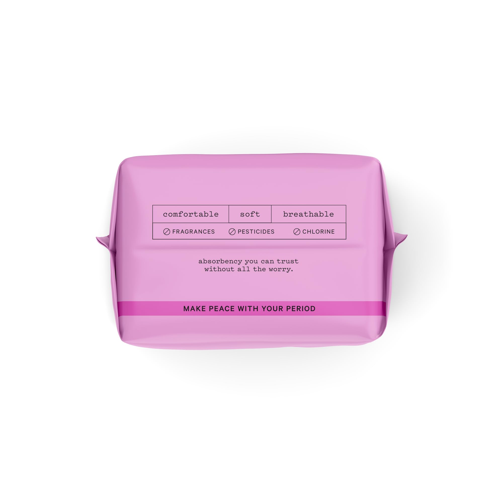 The Honey Pot Company - Non-Herbal Regular Flow Pads with Wings - Organic Pads for Women