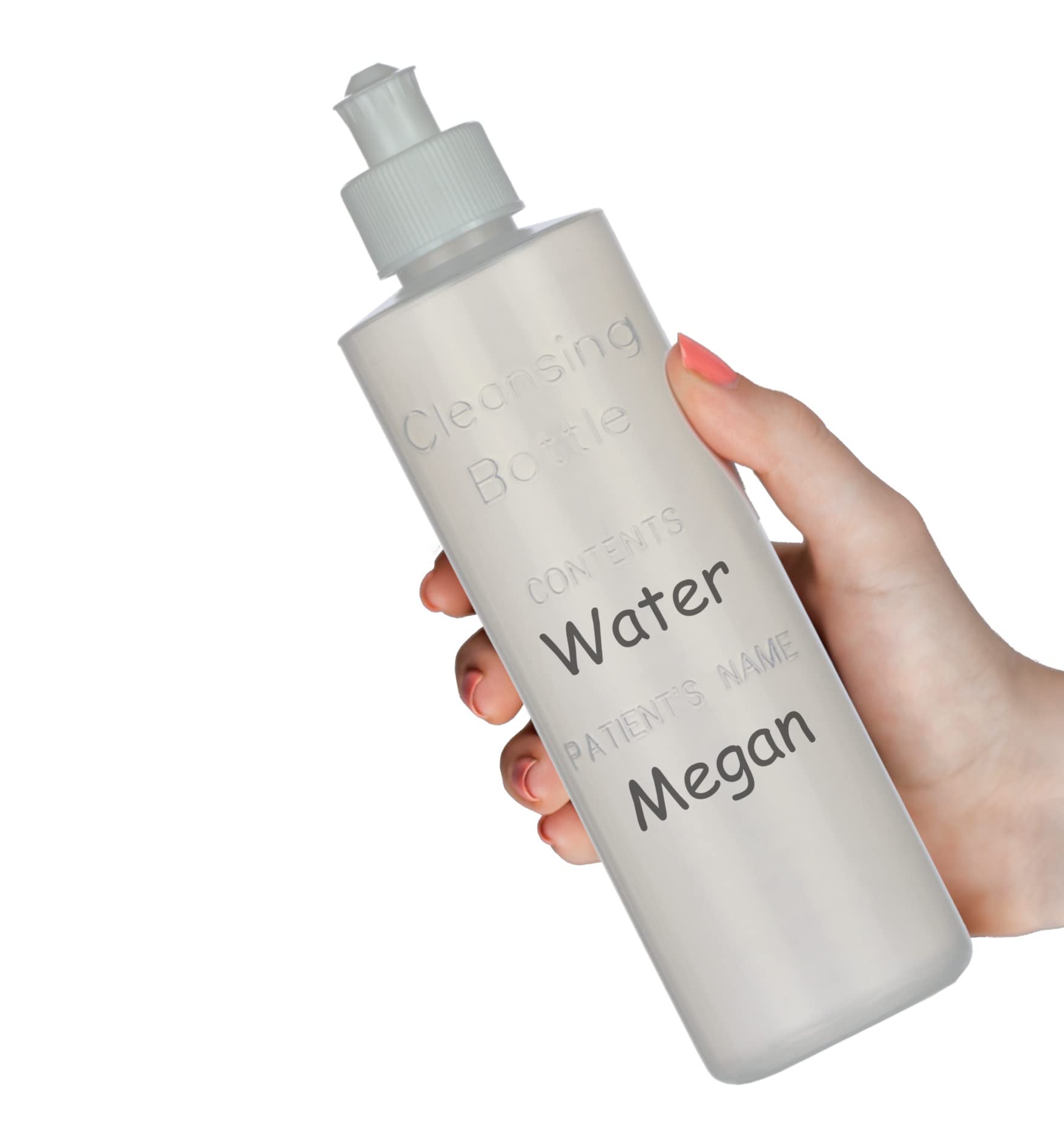 Perineal Squirt Bottle [4 Pack] Refillable Postpartum Lavette Cleansing Irrigation Peri Wash Bottle