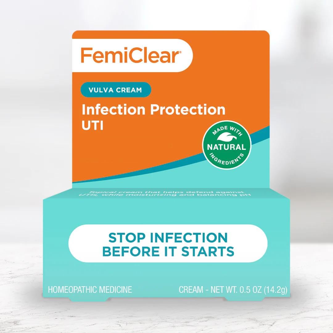 FemiClear Infection Protection Vulva Cream, Protection Against Urinary Tract Infections