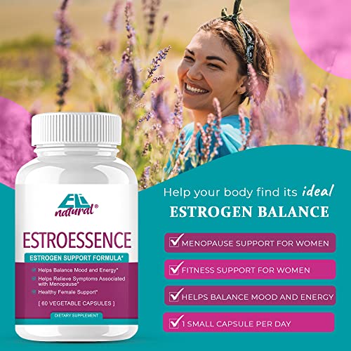 ELi natural ESTROESSENCE Capsule for Women - Female Hormone Balance Supplement Menopause