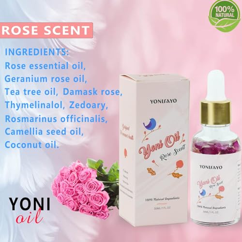 Yoni Wash & Yoni Oil & Yoni Soap for Women Set, 5.29oz Yoni Soap Bar, 2 * 30ml Feminine Oil, 6.7 fl.oz