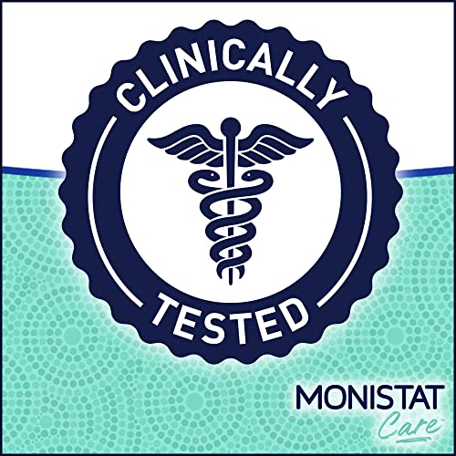 Monistat Stay Fresh Gel, Odor Eliminating Gel for Feminine Care, Fragrance Free Vaginal Gel, Prefilled