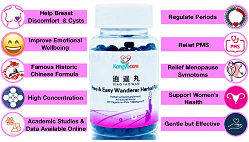 Kangyacare Xiao Yao Wan 逍遥丸- Free & Easy Wanderer Herbal Pills - Support Irregular Cycles