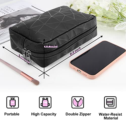 SIDESUGAR PU Leather Sanitary Napkin Storage Bag Small Make Up Bag Travel Cosmetic Bag Menstrual