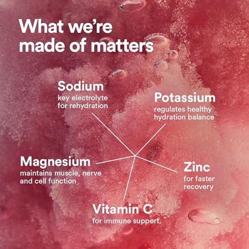 DripDrop Hydration - Electrolyte Powder Packets - Watermelon, Berry, Orange, Lemon