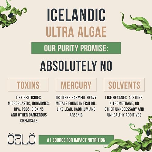 Orlo PRENATAL DHA - Prenatal DHA Omega 3 Supplement - Triple Strength Omega3s