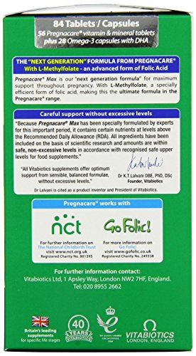 Pregnacare Max - 28 Capsules / 56 tablets