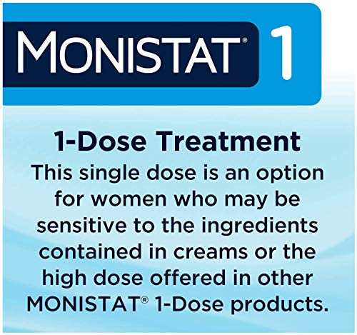 Monistat 1-Day Yeast Infection Treatment, Prefilled Applicator, 1 ea