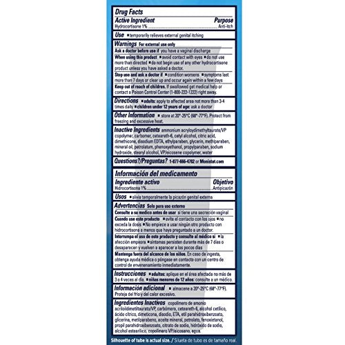 Monistat Comp Care Itch C Size 1z Monistat Complete Care Itch Cream 1z