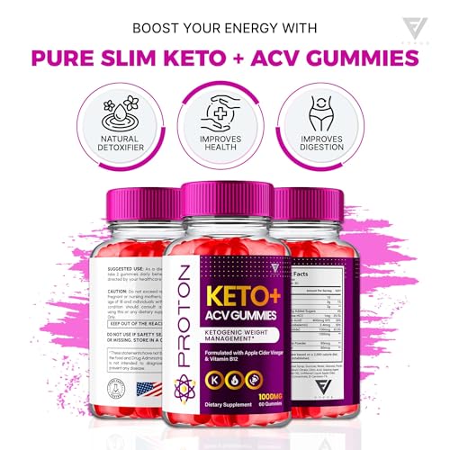 Proton Protein Keto ACV Gummies, Proton Keto + ACV Gummies Advanced Weight Loss