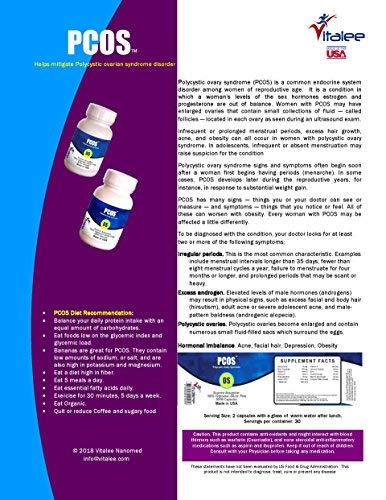 PCOS-Polycystic Ovarian- Estrogen and Progesterone Balance (Caps 60 ct)