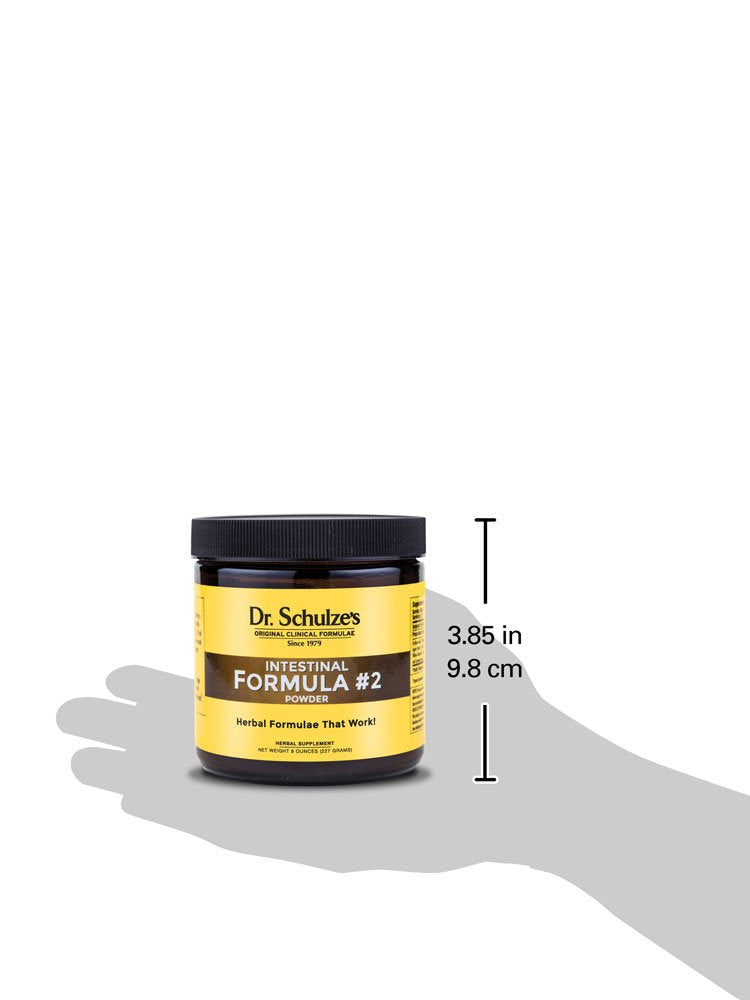 Dr. Schulze’s | Intestinal Formula #2 | Herbal Colon Cleanse Formula | Natural Detox Powder