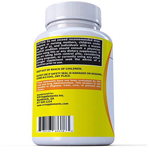 Raesun Botanics DIM Supplement 125mg - DIM Diindolylmethane Plus BioPerine 90-Day Supply